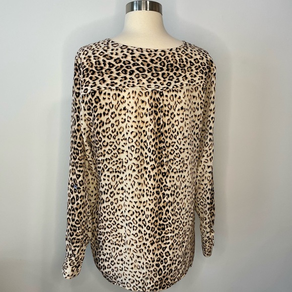 Equipment Cheetah Silk Blouse - Picture 10 of 13